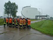 Besichtigung Tanklager Rostock - Katastrophenschutz