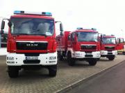 Insgesamt wurden 3 GW Dekon P an Feuerwehren in Mecklenburg-Vorpommern bergeben - Gertewagen Dekontamination Personal