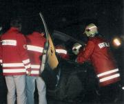 TH Verkehrsunfall - Einsatzbericht 17 - 1994 - 17.02.1994 01:20, B 105, Reddelicher Berg, 70 min