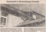 Brand Gebude - Einsatzbericht 60 - 1994 - 11.07.1994 14:10, Bartenshagen, Doberaner Strae, 200 min