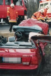 TH Verkehrsunfall - Einsatzbericht 22 - 1995 - 24.03.1995 16:50, B 105, OA Bargeshagen, 70 min
