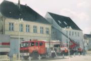 Brand Gebude - Einsatzbericht 26 - 1995 - 09.04.1995 14:00, Bad Doberan, Am Markt, 120 min