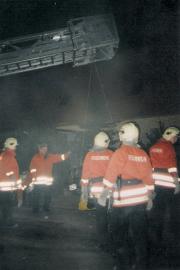 TH Verkehrsunfall - Einsatzbericht 14 - 1997 - 01.02.1997 00:30, Brgerende, Seestrae, 60 min