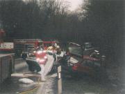 TH Verkehrsunfall - Einsatzbericht 12 - 2001 - 12.02.2001 14:30, B 105, Walkmller Holz, 70 min