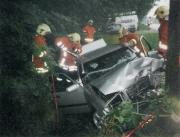 TH Verkehrsunfall - Einsatzbericht 70 - 2001 - 04.08.2001 20:30, Bad Doberan, B 105, 45 min