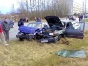 TH Verkehrsunfall - Einsatzbericht 10 - 2008 - 04.03.2008 16:50, Bad Doberan, Am Mhlenflie, 25 min