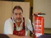 Herr Andreas Weber von der Firma AW Brandschutzservice - Ausbildung Feuerlscher durchgefhrt