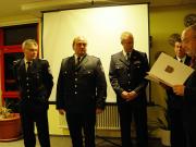 Fred Mller und Wolfgang Schfer erhalten das Brandschutzehrenzeichen in Silber - Jahreshauptversammlung durchgefhrt