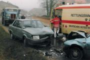TH Verkehrsunfall - Einsatzbericht 10 - 1992 - 27.02.1992 09:00, Hanstorf, Ortslage, 60 min