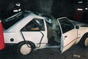 TH Verkehrsunfall - Einsatzbericht 110 - 1992 - 06.10.1992 02:45, Bargeshagen, B 105, 160 min