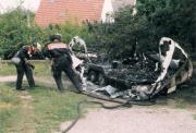 Brand Wohnwagen - Einsatzbericht 87 - 1992 - 03.08.1992 15:45, Bad Doberan, Seestrae, 45 min