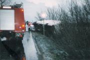 TH Verkehrsunfall - Einsatzbericht 21 - 1994 - 16.03.1994 06:00, Hohenfelde, Abzweig Fulgenkoppel, 60 min