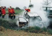 Brand PKW - Einsatzbericht 40 - 1994 - 01.05.1994 07:45, Bad Doberan, Abzweig Glashagen Hof, 45 min