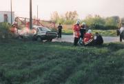 Brand PKW - Einsatzbericht 43 - 1994 - 10.05.1994 20:00, Kgsdorf, Strae der Solidaritt, 120 min