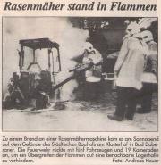 Brand Baumaschine - Einsatzbericht 47 - 1994 - 21.05.1994 16:00, Bad Doberan, Beethovenstrae, 45 min