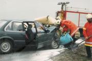 TH Verkehrsunfall - Einsatzbericht 50 - 1994 - 03.06.1994 05:45, B 105, Reddelicher Berg, 120 min