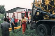 TH Öl auf Gewässer - Einsatzbericht 76 - 1994 - 17.08.1994 17:00, Hastorf, Dorfstraße, 150 min