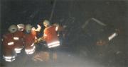 TH Verkehrsunfall - Einsatzbericht 146 - 1995 - 12.12.1995 00:30, B 105, Kellerswald, 40 min