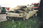 TH Verkehrsunfall - Einsatzbericht 72 - 1996 - 22.06.1996 13:00, B 105, Brusow, 40 min
