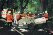 TH Verkehrsunfall - Einsatzbericht 94 - 1996 - 12.08.1996 10:15, Bad Doberan, Koch-Kurve, 95 min