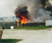 Brand Freilager - Einsatzbericht 96 - 1999 - 08.09.1999 11:50, Bad Doberan, Gewerbegebiet, 340 min