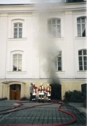 Brand Gebude - Einsatzbericht 56 - 2001 - 14.06.2001 05:25, Bad Doberan, Beethovenstrae, 50 min