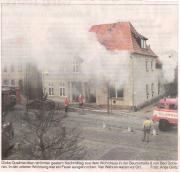 Brand Wohnung - Einsatzbericht 148 - 2002 - 11.12.2002 13:55, Bad Doberan, Baumstrae, 150 min