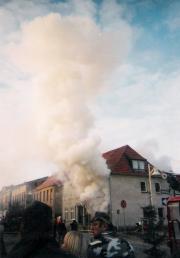 Brand Wohnung - Einsatzbericht 148 - 2002 - 11.12.2002 13:55, Bad Doberan, Baumstrae, 150 min