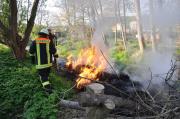 Brand Strohballen - Einsatzbericht 23 - 2014 - 26.04.2014 07:50, Bad Doberan, Kollbruchweg, 50 min