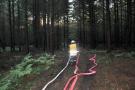 Waldbrandübung Retschower Forst 