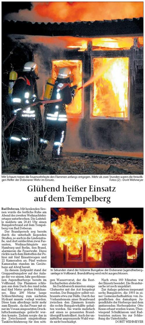  Ostsee-Zeitung - Ostsee-Zeitung berichtete / weitere Einstze