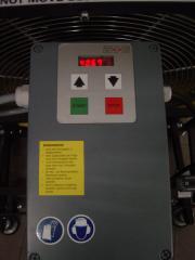 Bedienfeld Elektro-Überdrucklüfter - Schulung Überdruckbelüftung
