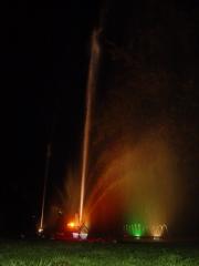 Impressionen der Wasserorgel - Erstes Bad Doberaner Oktoberfest