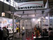 Swissphone mit neuem Stand - Besuch Cebit 2004