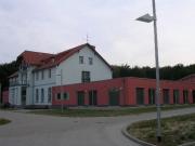 Haus 2 mit Lehrräumen, Planspielraum, Kantine, Aufenthaltsräumen, PA-Werkstadt u.s.w. - Gruppenführerlehrgang