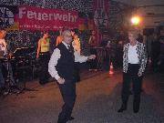 Auch Bürgermeister Polzin lies es sich nicht nehmen das ein oder andere Tänzchen zu machen - Kameradschaftsabend zünftig gefeiert