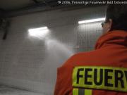 Brandbekmpfung Waschhalle - Ziegler Vorfhrfahrzeug zu Besuch
